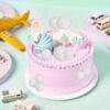 20Pcs White Faux Ball Cake Decoration - Image 2