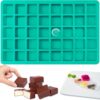 40 Cavity Silicone Chocolate Square Cube Mold - Image 5