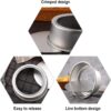 Aluminium Loose Bottom Round Cake Mold Cake Tin - 10X2.5 Inch - Image 2