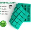 40 Cavity Silicone Chocolate Square Cube Mold - Image 2