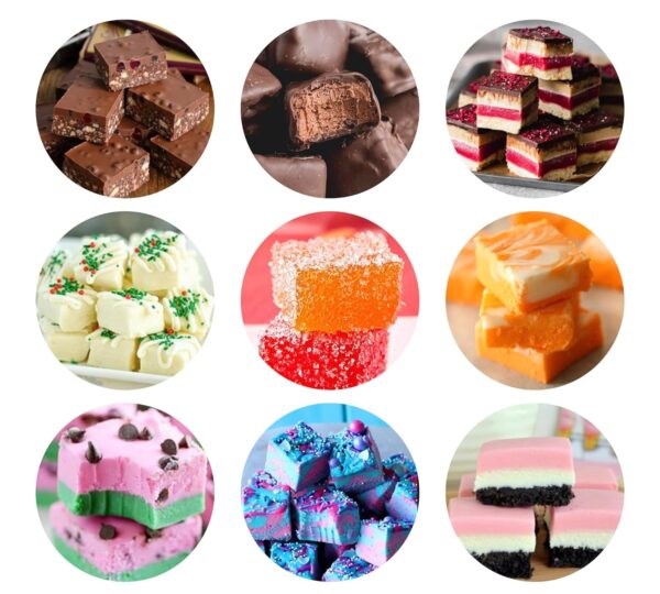 40 Cavity Silicone Chocolate Square Cube Mold - Image 6