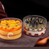 Acrylic Round Cake Tub 4 X 3 Inch - Image 3