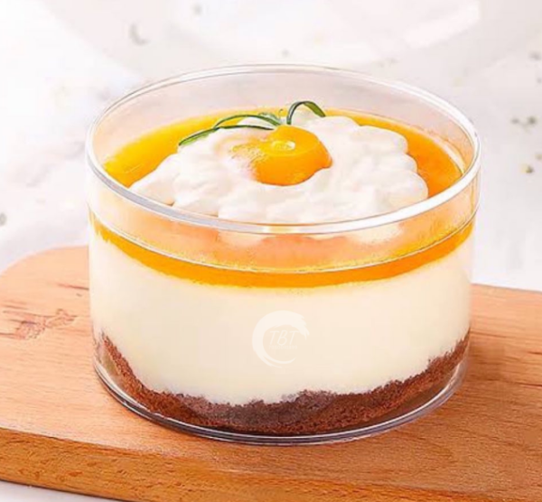 Acrylic Round Cake Tub 4 X 3 Inch - Image 2