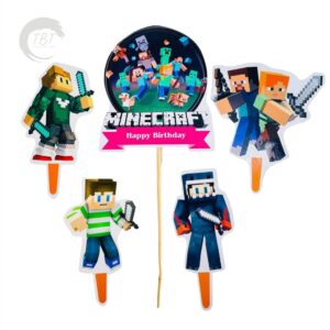 minecraft-paper-theme-topper-set