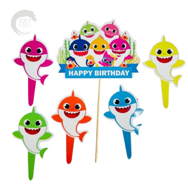 baby-shark-paper-theme-topper-set