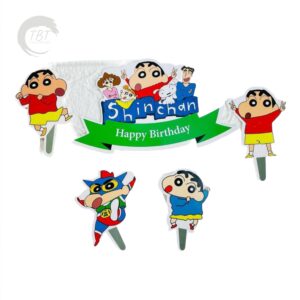 shinchan-paper-theme-topper-set