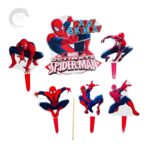 spiderman-paper-theme-topper-set