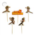 little-singham-paper-theme-topper-set