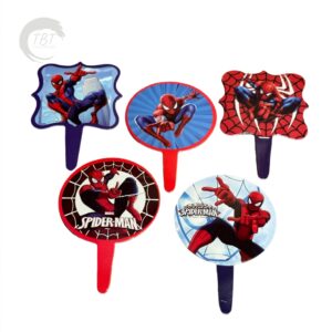 spiderman-paper-theme-capcake-topper-set-of-20-piece