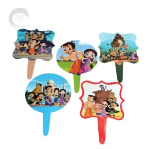 chhota-bheem-paper-theme-capcake-topper-set-of-20-piece