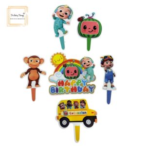 cocomelon-paper-theme-topper-set