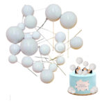 20pcs-white-faux-ball-cake-decoration