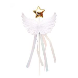 white-angel-feather-wings-star-cake-toppe