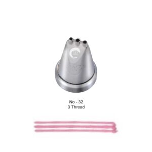 noor-icing-piping-3-thread-nozzle-no32