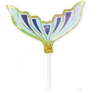 mermaid-tail-with-sparkle-border-paper-cake-topper-blue