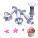 star-shape-fondant-plunger-cutter-pack-of-4-piece