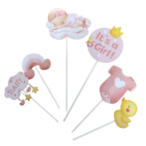 premium-its-a-girl-paper-topper-set-of-6-piece