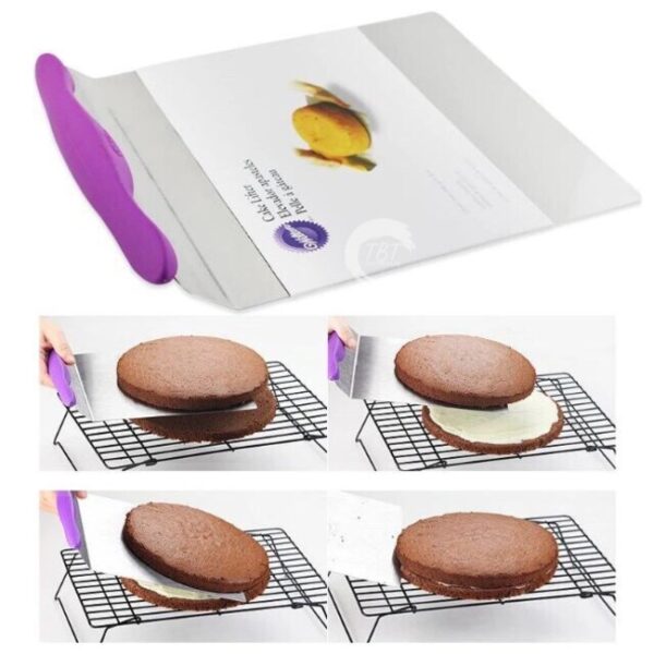 Stainless Steel Pizza And Cake Lifter - Image 2