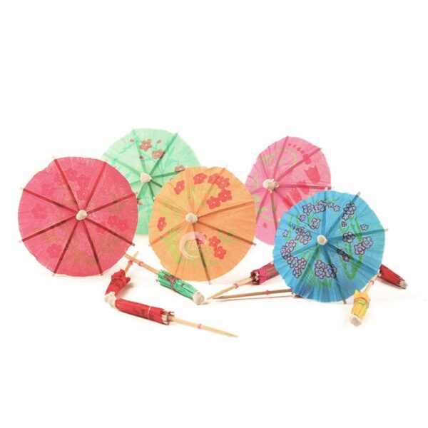 Cocktail Paper Umbrella for Drinks 1 Piece - Image 2