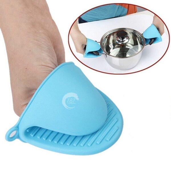 Silicone Oven Gloves Grip Mitten - Image 3