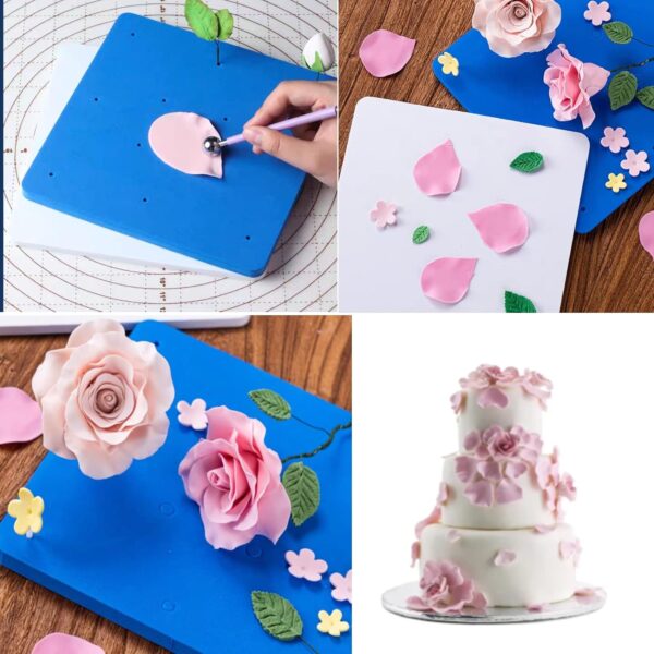 2 Pcs Fondant Foam Pad - Image 2