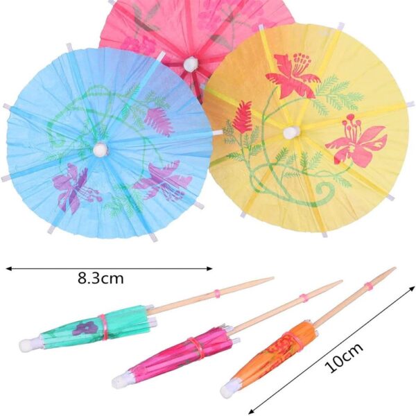 Cocktail Paper Umbrella for Drinks 1 Piece - Image 3