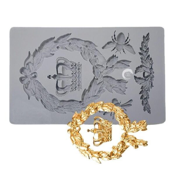 Totem Relief Border Silicone Fondant Mold - Image 3