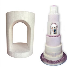 arch-hole-round-cake-dummy-6x8-inch