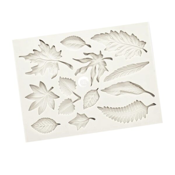 Tree Leaf Fondant Silicone Mold - Image 2