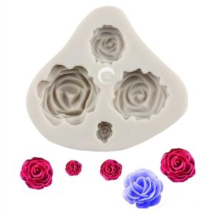 4-cavity-rose-flower-silicone-fondant-mold