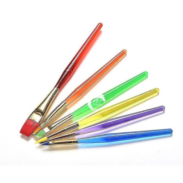Paint Brush Set Of 6 Pcs - Image 2