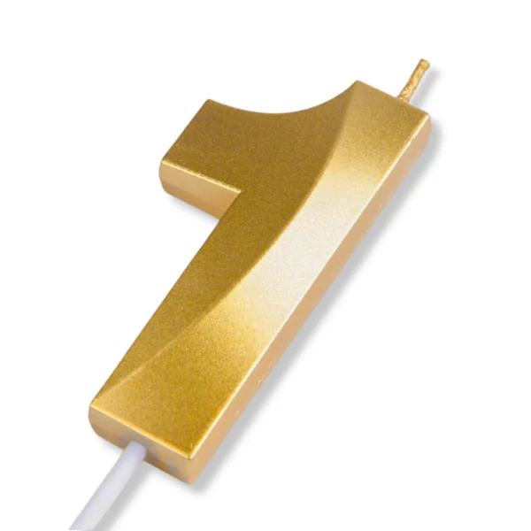 1 One Golden Number Candle - Image 4
