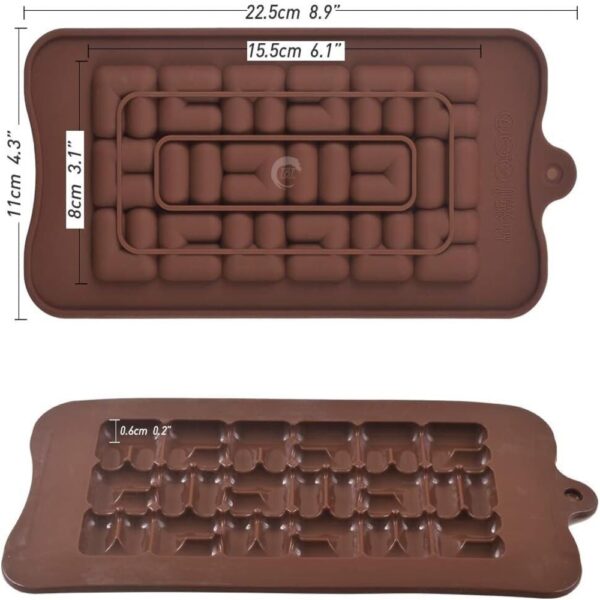 u-shaped-labyrinth-mesh-bar-break-chocolate-silicone-mold