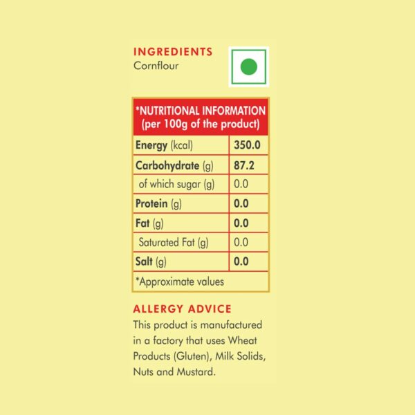 Weikfield Cornflour Powder 500Gm - Image 3