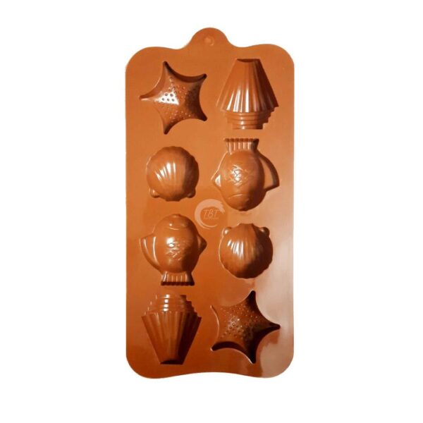 Underwater Sea Life Chocolate Silicone Mold - Image 2