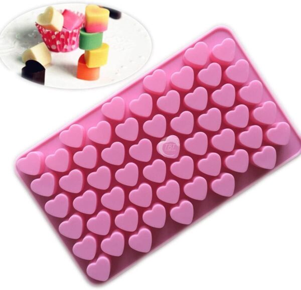 Mini Heart Shape Chocolate Silicone Mold - Image 2