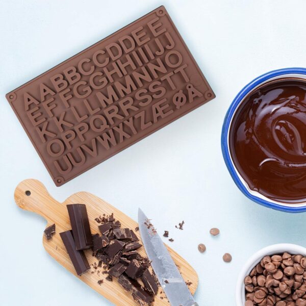 ABCD Alphabet  Silicone Chocolate Mold - Image 2