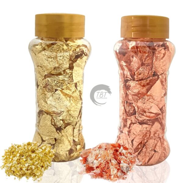 Non Edible Silver Foil Flake Bottle - Image 5