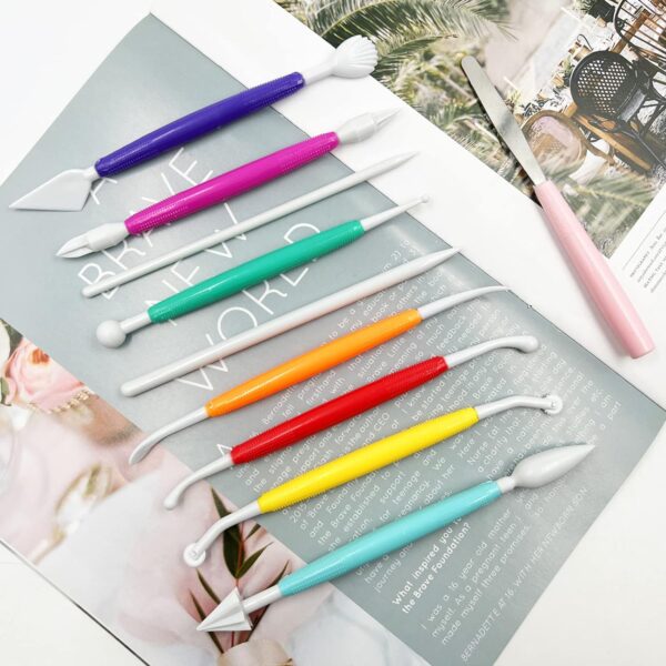 Plastic Modeling Sculpting Bone Tool Set 10Pcs - Image 6