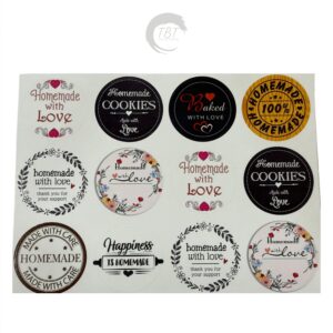 Home-Made-with-Love-Stickers-Pack-of 72-Piece