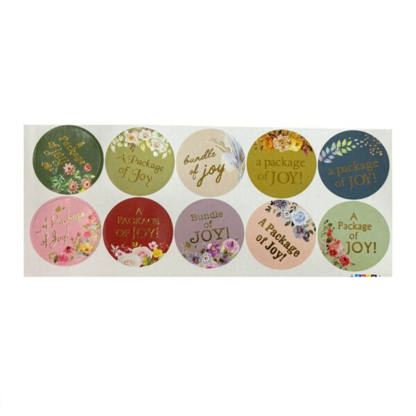 a-package-of-joy-round-sticker-sheet