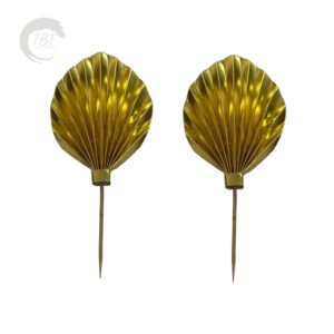 golden-paper-palm-leaf-cake-topper-set-of-2