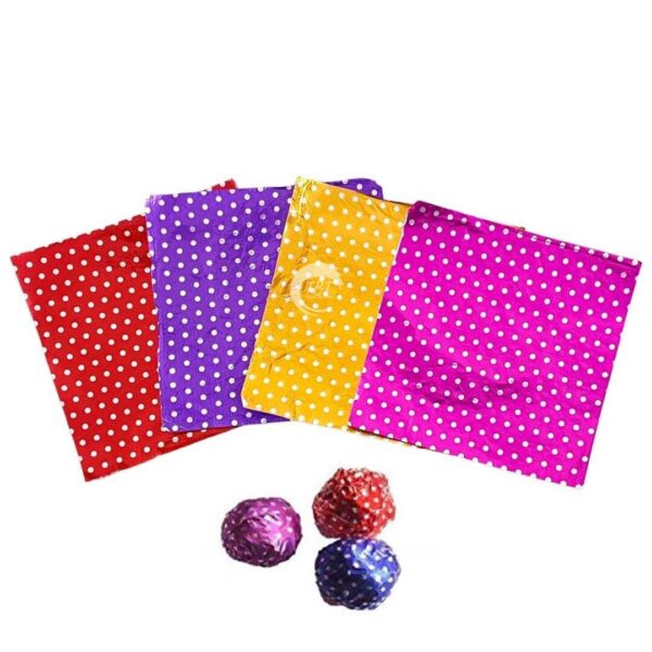 250-pcs-square-printed-aluminium-foil-chocolate-packaging-wrapper-multicolor