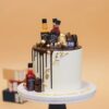 Jack Daniels Liquor Bottle Miniature Cake Toy - Image 3