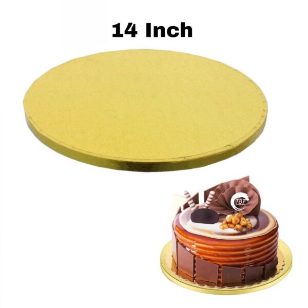 round-golden-drum-board-cake-drum-base-14-inch