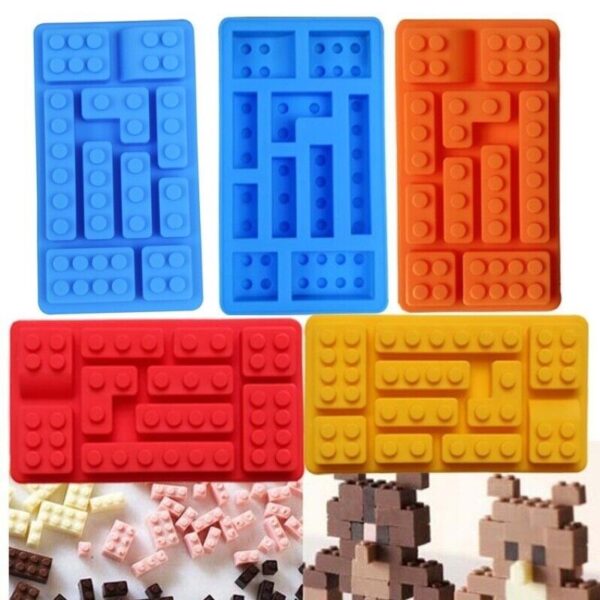 Lego Small Chocolate Silicone Mold - Image 2