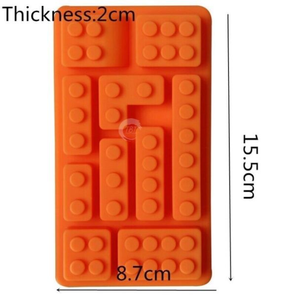 Lego Small Chocolate Silicone Mold - Image 4