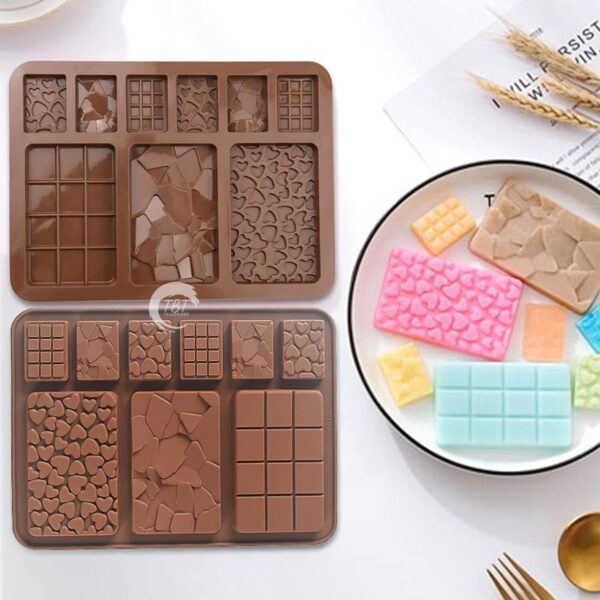 9 In 1 Mini Silicone Chocolate Mold - Image 4