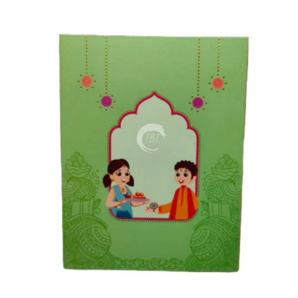 Raksha Bandhan Book Case Box [Green] - Image 3