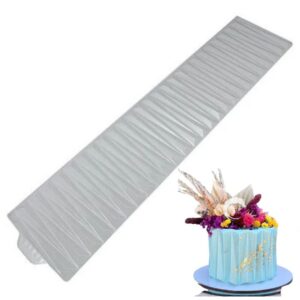transparent-clear-origami-wave-design-chocolate-sheet-19-5-x-4-5-inch